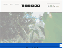 Tablet Screenshot of kittenjam.com